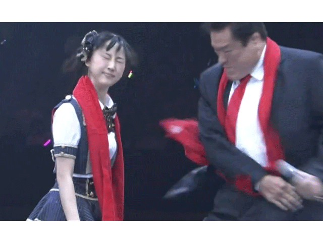 玲奈、闘魂注入 その2